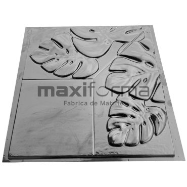 Matrite Panouri Decorative 3D, Model Filodendron, 50x50x2cm