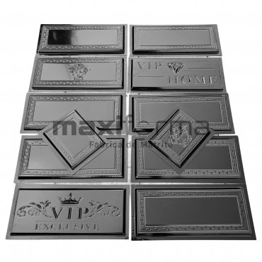 SET 1 mp (10 + 2 Jumatati Cadou) Matrite Travertin Lux - 3 cu margine tesita, 50x20x1.9cm