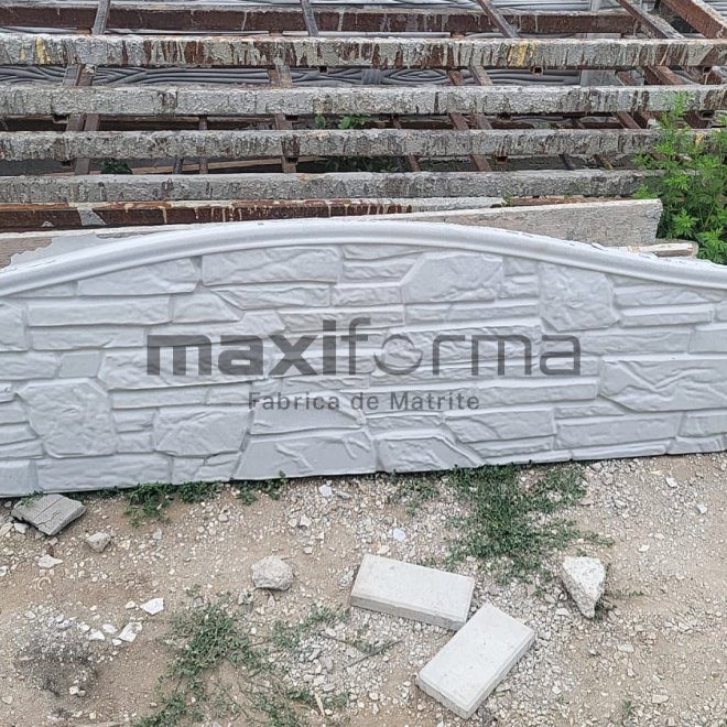 Matrita Gard Piatra ROYAL partea de sus terminatia 200x50 cm