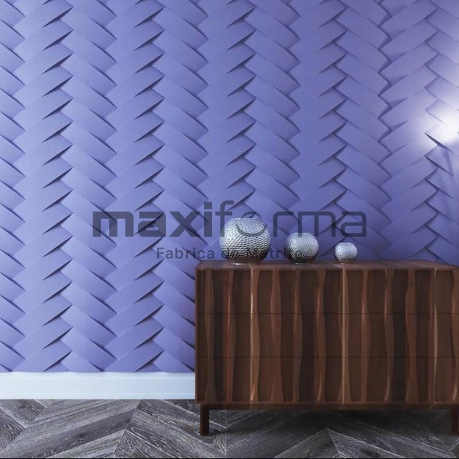 Matrite Panouri Decorative 3D, Model Impletitura, 50x50x2cm