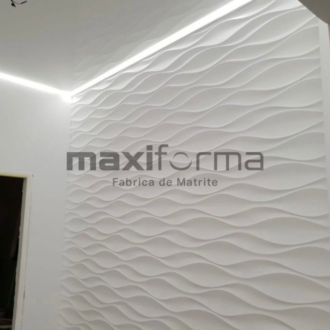Matrite Panouri Decorative 3D, Model Fish, 50x50x2cm
