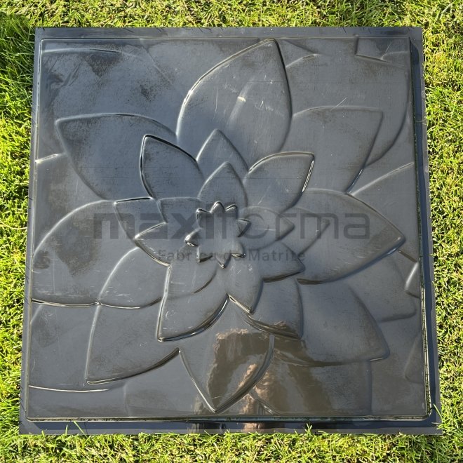 Matrite Panouri Decorative 3D, Model Floare Lotus, 50x50x2cm