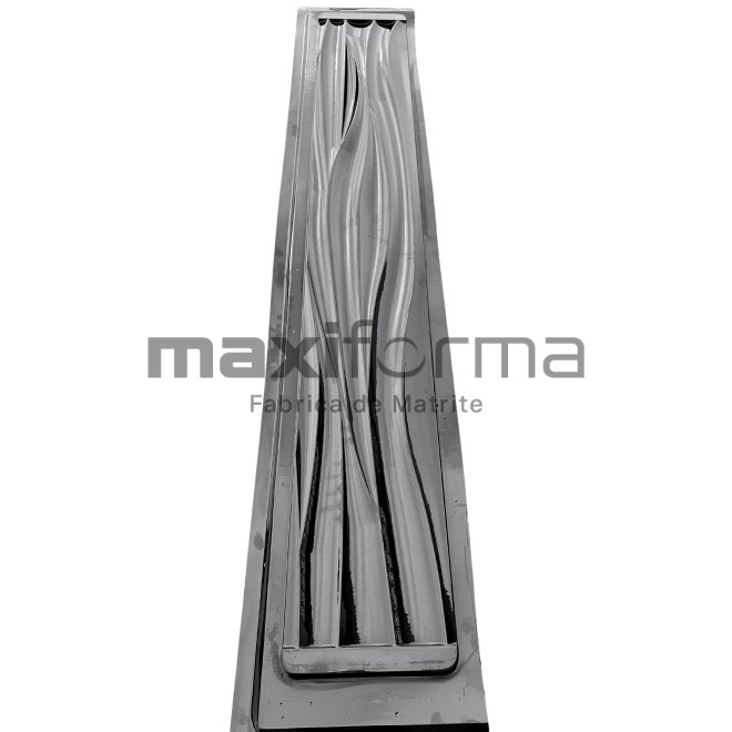 Matrite gard (200x30cm), Model – Valuri mic