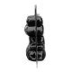 Matrita Broscuta,  (set 2 bucati fata si spate) – 28 cm H