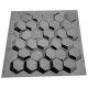 Matrite Panouri Decorative 3D, Model Hexagon Arte, 50x50x2cm